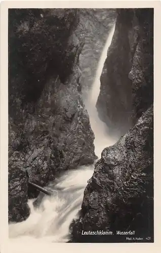 Mittenwald - Leutaschklamm Wasserfall ngl 153.906