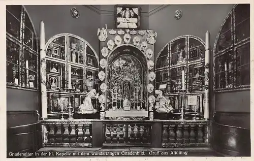 Altötting - Gnadenaltar in der Kapelle ngl 154.970