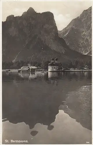 St.Bartholomä am Königsee gl1937 D9375