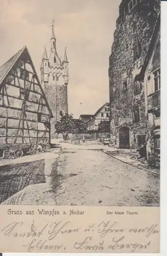 Bad Wimpfen a. N. Blauer Turm bahnpgl1904 223.883