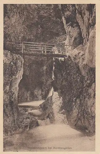 Almbachklamm bei Berchtesgaden ngl D9376