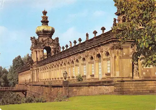 Dresden - Zwinger Kronentor mit Langgalerie ngl 154.215