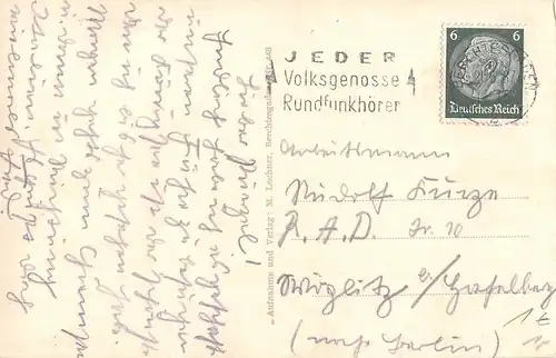 Königssee mit Schönfeldspitze gl1937 155.043