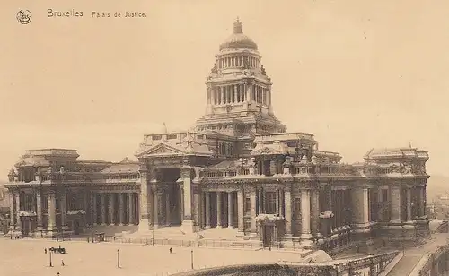Bruxelles Palais de Justice ngl D8759