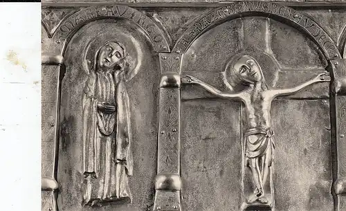 Chur, Kathedrale, Eucharistiekästchen, Detail ngl E0587