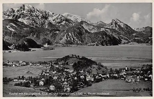 Kochelsee mit Herzogstand und Heimgarten ngl 155.123