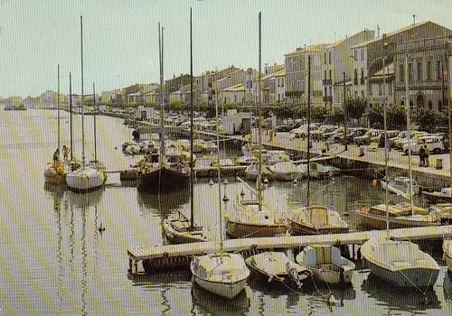 Port-la-Nouvelle (Aude) Le Canal gl1976 D8799