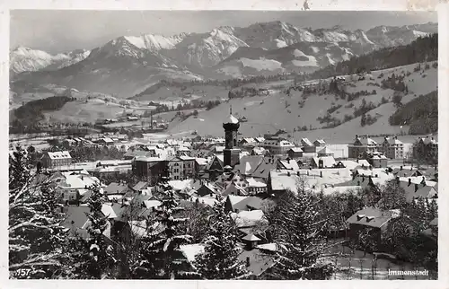 Immenstadt im Allgäu Panorama gl1953 155.024