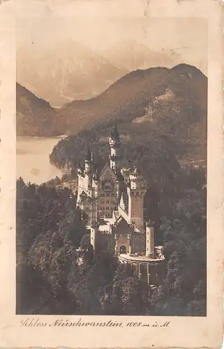 Füssen i. Allgäu - Schloss Neuschwanstein gl1932 154.772