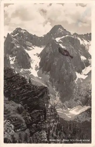 Schachen bei Garmisch - Blick ins Oberreintal gl1934 155.089