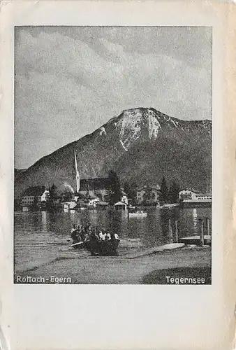 Rottach-Egern am Tegernsee Überfahrt und Wallberg ngl 154.780