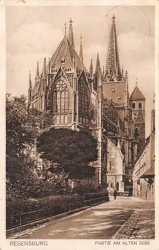 Regensburg - Partie am alten Dom gl1915 155.227