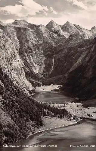 Königssee -Saletalpe mit Obersee und Teufelshörner ngl 155.094