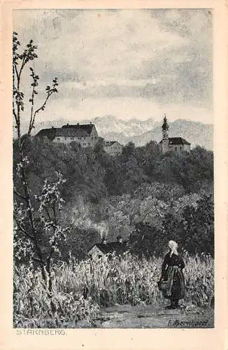 Starnberg - Nach Gemälde von F. Bernhard ngl 154.846