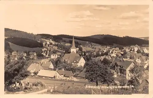 Schonach im Schwarzwald Panorama gl1953 157.583