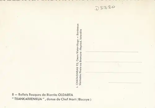 Pays Basque Balles Basques de Biarritz Oldarra ngl D8330