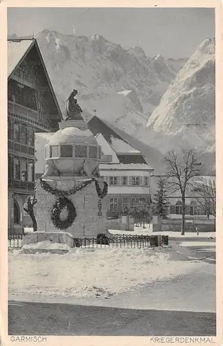 Garmisch - Kriegerdenkmal ngl 154.866