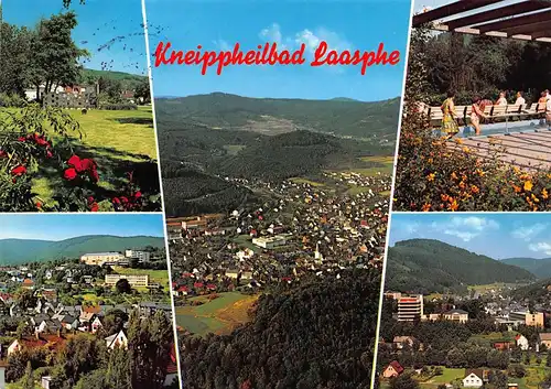 Kneippheilbad Laasphe Teilansichten gl1980 160.835