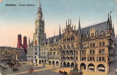 München - Neues Rathaus feldpgl1915 155.150