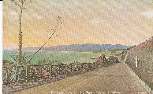 USA California The Palisades aud Bay, Santa Monica ngl D8412