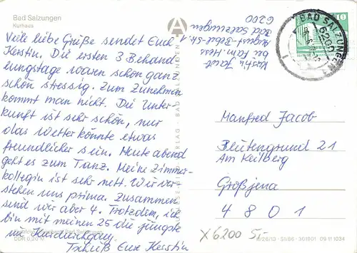 Bad Salzungen Kurhaus gl1987 158.823