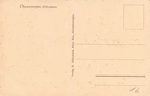 Oberammergau - Pilatushaus ngl 154.929