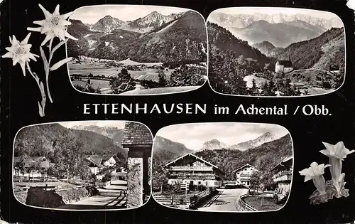 Ettenhausen im Achental / Obb. - 4 Ansichten gl1964 154.496