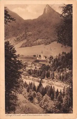 Wildbad Kreuth mit Leonhardstein gl1933 155.268