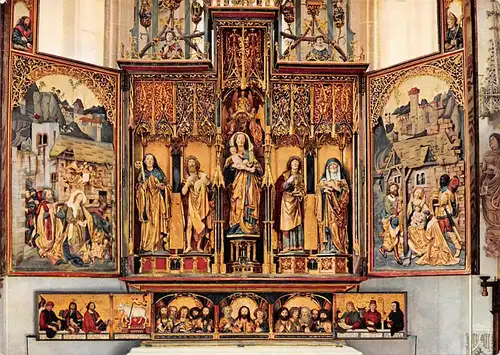 Blaubeuren Hochaltar in der Klosterkirche ngl 157.715