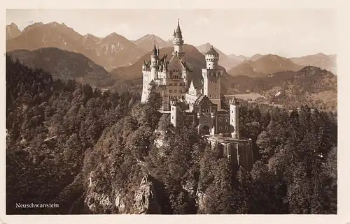 Schwangau - Schloß Neuschwanstein gl1932 154.559