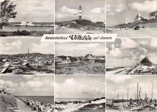 Nordseeheilbad Wittdün auf Amrum Mehrbildkarte gl1970 155.902