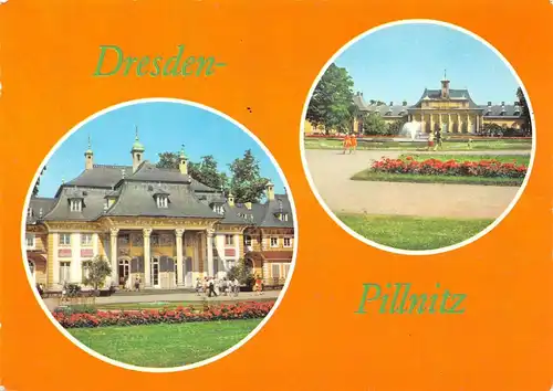 Dresden - Pillnitz Bergpalais Neues Palais ngl 154.185