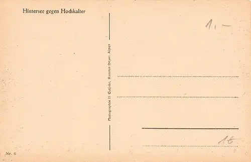 Hintersee mit Hochkalter ngl 155.050