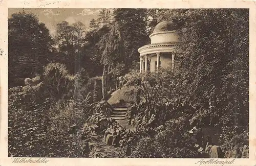 Kassel - Wilhelmshöhe Apollotempel feldpgl1914 159.411