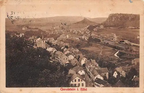 Gerolstein i. Eifel Panorama gl1929 156.164