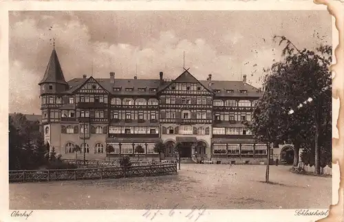 Oberhof Schlosshotel gl1927 156.214