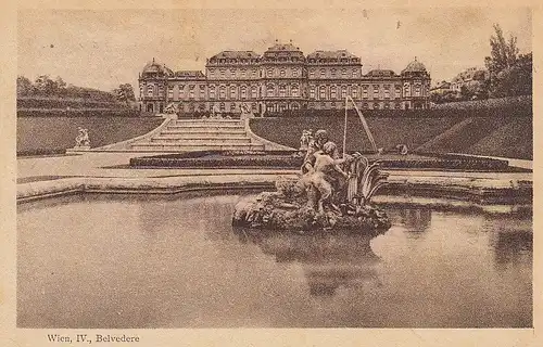 Wien, Schloß Belvedere gl1923 E0904