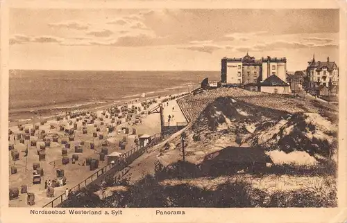 Nordseebad Westerland auf Sylt Panorama ngl 156.245