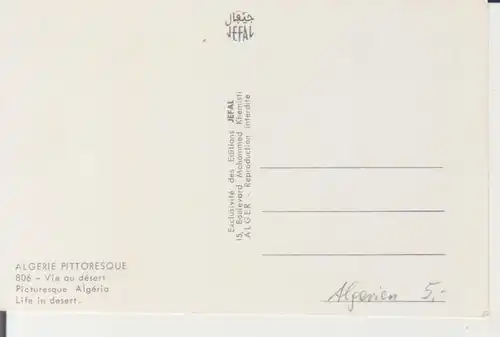 Algerien: Touaregs - Vie au désert ngl 223.558