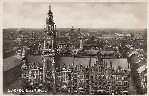 München Neues Rathaus glum 1910? D9518