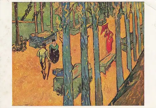 VINCENT VAN GOGH Les Alyscamps, Arles ngl E0995