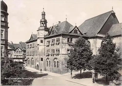 Nordhausen - die 1000-jährige Stadt am Harz - Rathaus gl1931 158.327