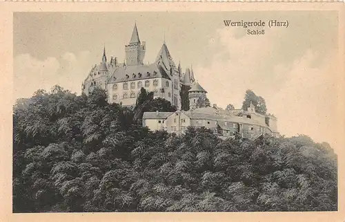 Wernigerode im Harz - Schloss ngl 154.488