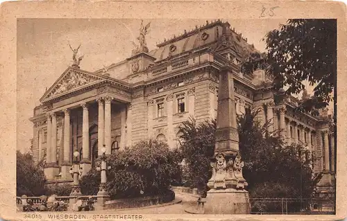 Wiesbaden Staatstheater gl1921 156.446