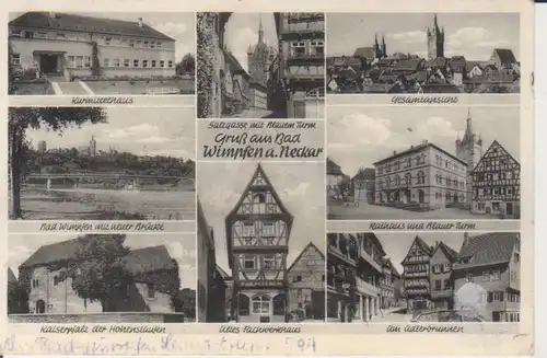 Bad Wimpfen a. N. 8 Teilansichten gl1957 223.884