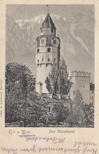 Hall in Tirol, Münzturm gl1905 E0279