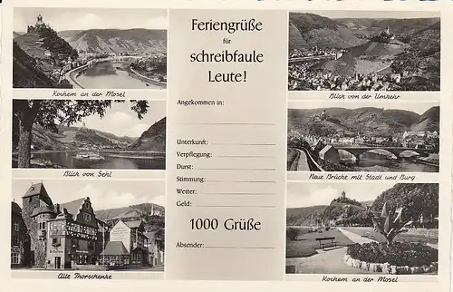 Feriengrüße aus Cochem ngl D9649