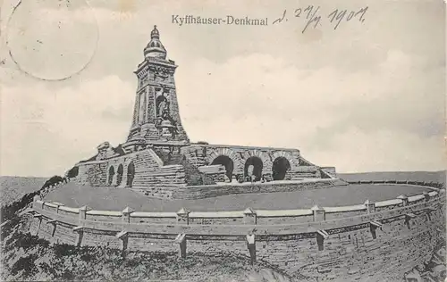 Kyffhäuser-Denkmal gl1907 158.410