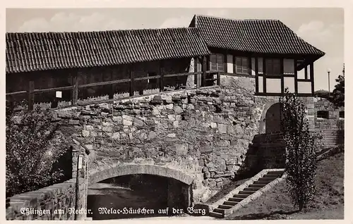 Esslingen - Melac-Häuschen auf der Burg ngl 155.730