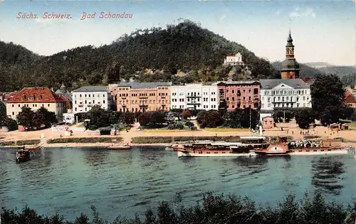 Bad Schandau Panorama gl1926 154.250